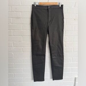 BNWT Massimo Dutti Charcoal Textured Skinny Pants